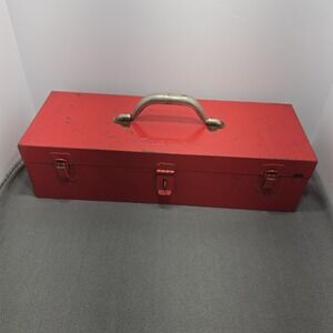 Vintage Snap-On KRA-251A Metal Tool Box 18 1/2" L x 6 3/4" W x 5" T(USA) 1979. J